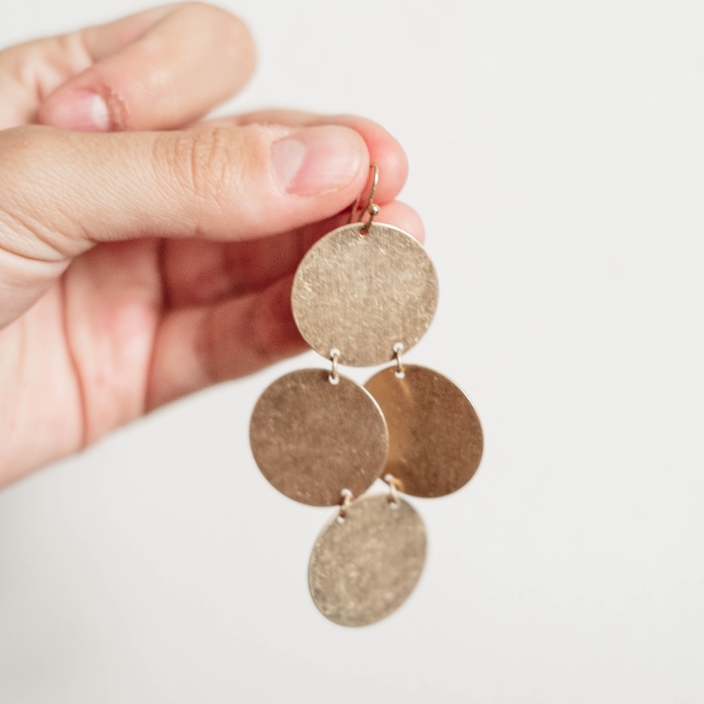 Universal Thread Gold Earrings